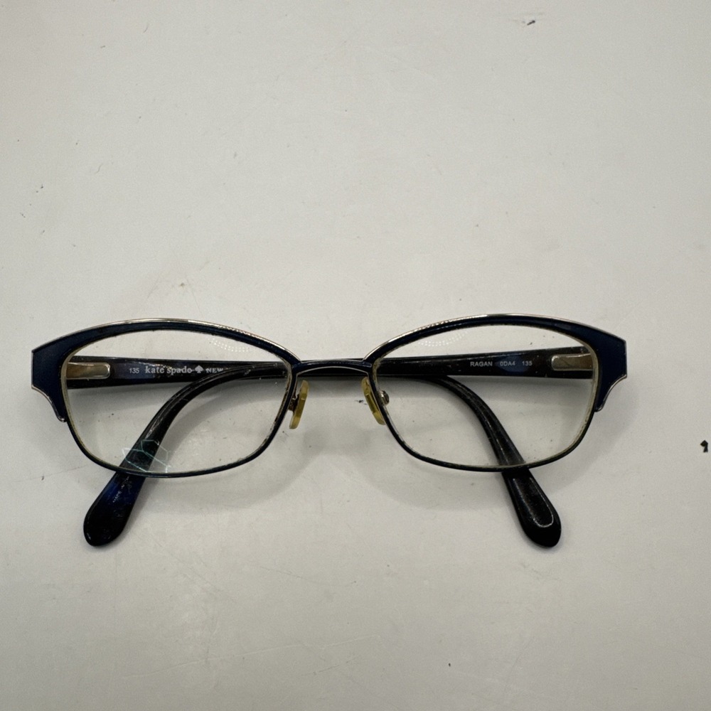 Kate Spade Carolina PJP Eyeglass Frames 51-16-135 Blue Floral